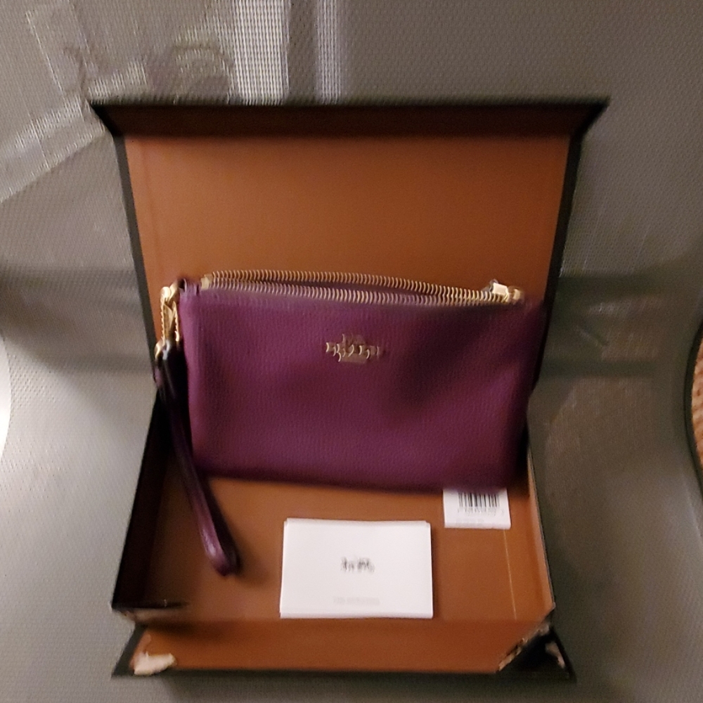 Coach wristlet